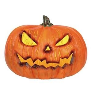 Red Shed Orange Light Up Halloween Eerie Pumpkin Polypropylene Materia